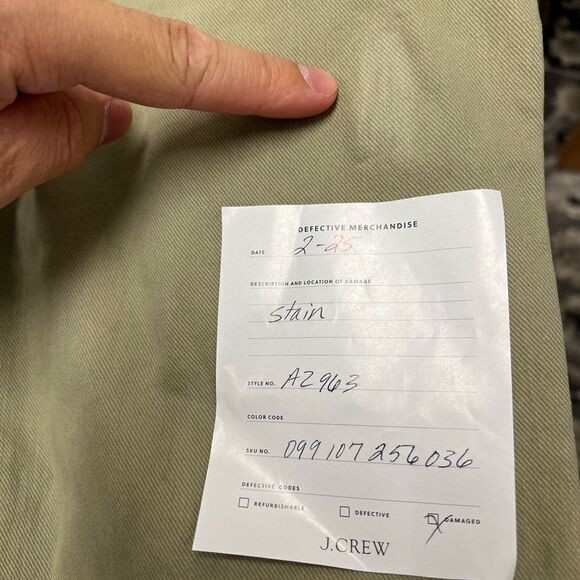 J.Crew 484 Slim-fit garment-dyed five-pocket pant - Picture 5 of 5